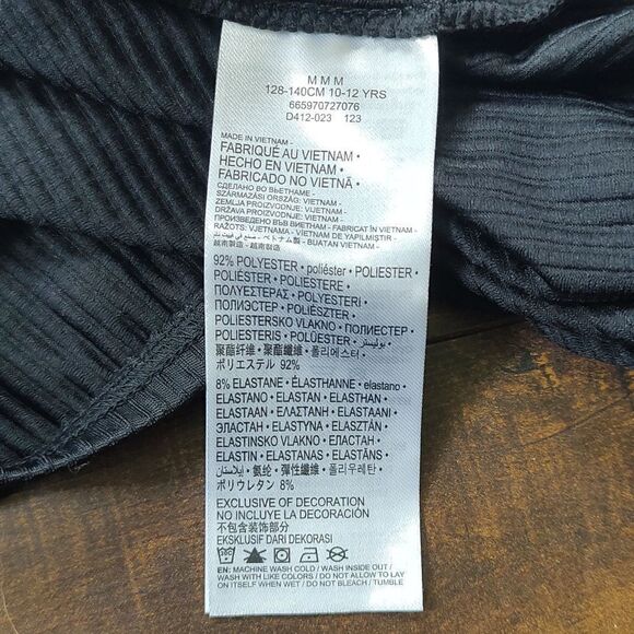 Girls Size Medium (10-12 Years) Converse Relaxed Long Sleeve Blocked Graphic Tee - Picture 13 of 13